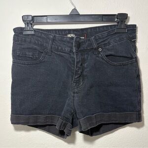 BDG Urban Outfitters Black Denim Shortie Shorts | Size 27